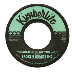 Broken Hearts Inc. - Please Don't Walk Away b/w Heartache (Is All You Get) - Kimberlite 002
